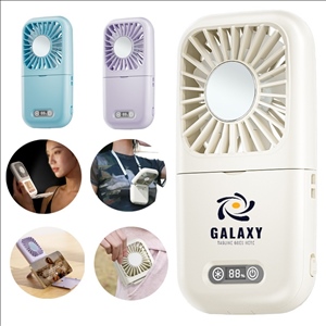 Portable Small Fan Powerful Handheld with Cold Compress